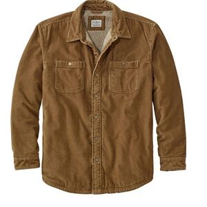 L.L. Bean Men's Brown Corduroy Jacket size Large - Tall